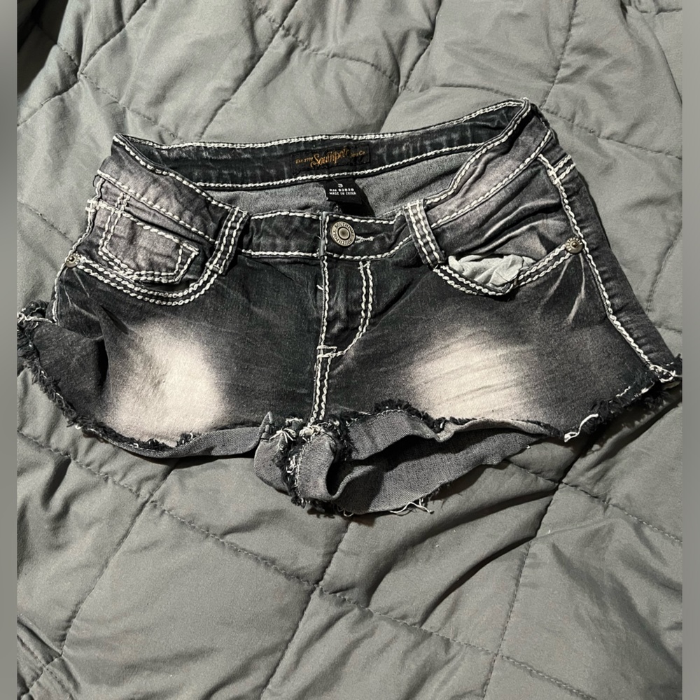 booty shorts, size 3 but fits like a size 0-2